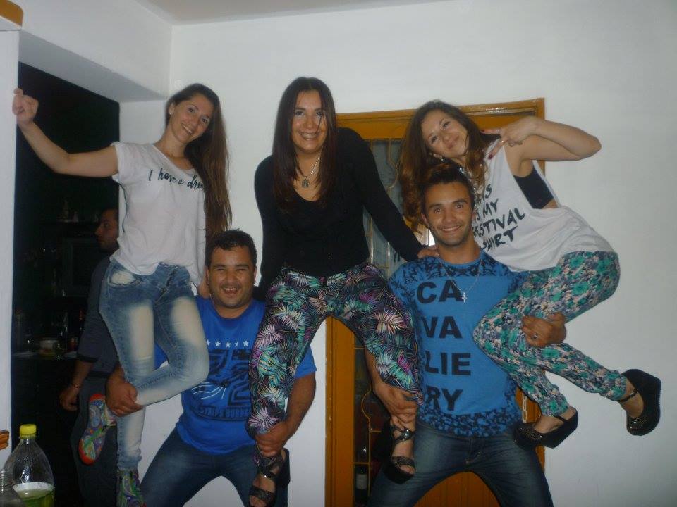 Etel, Mauricio, Hebe, Carlos e Estefania